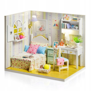 LITTLE STORY Skladací drevený 3D model puzzle